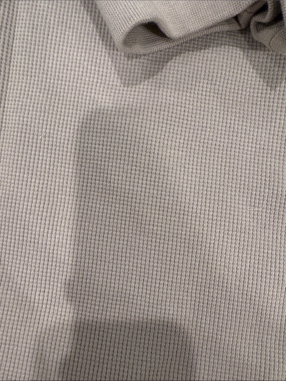 Fear of God ESSENTIALS Beige Rugby Pullover with White Collar - Picture 15 of 15